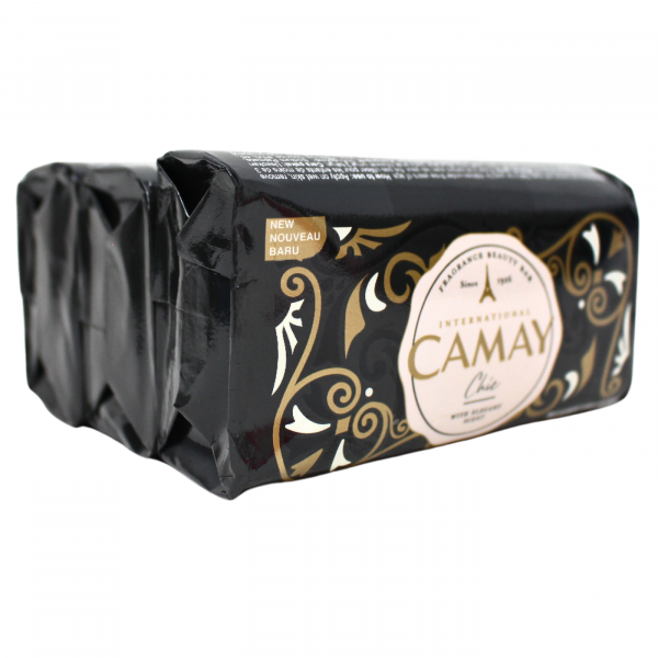 Camay Bar Soap 3pk X 125g Chic/24