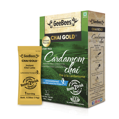 Chai Gold Cardamom Chai Unsweetened - 6 X 900G