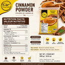Punjab King Cinnamon Powder 300g | Premium Ground Dalchini | 100% Pure Natural Spice | Aromatic Baking & Cooking Ingredient | Product of India