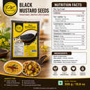 Punjab King Black Mustard Seeds 300g (10.6 oz) – Premium Whole Rai Seeds for Cooking, Pickling & Tempering – Natural Indian Spice, Rich Aroma & Flavor