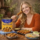 Punjab King Soya Chaap 3.1kg Can – Ready-to-Cook Vegetarian Soy Protein Chaap, High Protein Meat Alternative for Curries & BBQ