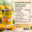 Punjab King Alphonso Mango Pulp 850g (Sweetened) – Premium Kesar Mango Puree, Ready-to-Eat Fruit Pulp for Desserts, Drinks & Cooking