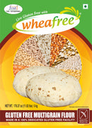 Wheafree Gluten Free Multigrain Flour 5kg – Atta for Roti & Chapati, Wheat-Free Flour Blend, High Fiber Healthy Flour, FSSAI Certified