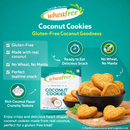 Wheafree Coconut Cookies (200g) – Gluten Free Coconut Biscuits, Crispy & Crunchy Healthy Snack, Vegetarian Tea-Time Cookies
