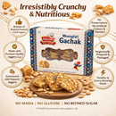 Jabsons Moongfali Gachak – Peanut Chikki with Jaggery (Gud) | Traditional Indian Sweet | Crunchy Gajak Brittle | Winter Special Healthy Snack | No Preservatives