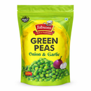 Jabsons Green Peas Snacks – Onion & Garlic Flavour | Crunchy Roasted Matar | High Protein Healthy Snack | Indian Namkeen | Tea Time & Diet Snack