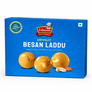 Jabsons Dryfruit Besan Laddu 400g – Premium Indian Sweet | Desi Ghee Besan Ladoo with Nuts | Traditional Mithai | Festive & Gift Pack