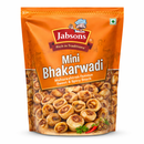 Jabsons Mini Bhakharwadi – Crunchy Sweet & Spicy Snack 160G| Maharashtra Special Namkeen | Bite-Sized Bhakarwadi | Tea-Time Snack