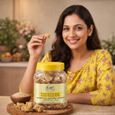 Punjab King Peanut Sesame Gajak 400g Jar – Til Gur Chikki, Peanut Sesame Brittle, Traditional Indian Sweet, Crunchy Winter Snack