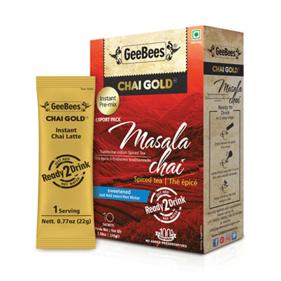 Chai Gold Masala Chai Sweetened - 12 X 220G