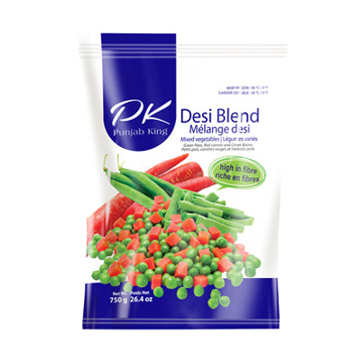 PK Desi Blend (Mixed Veg) - 12 x 750gm