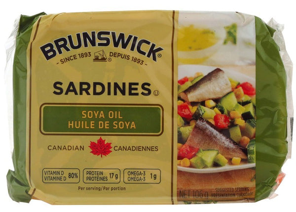 Brunswick Sardines Soya Oil 106g