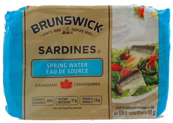 Brunswick Sardines Water Eo 106g