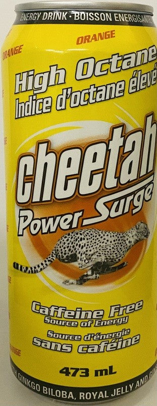 Cheetah Energy Drink Orange 472ml X 24