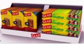 Glad Cling & Stand Up Bags Pdq 31/1ct