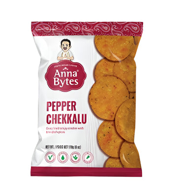 Anna Bytes Pepper Chekkalu - 24 x 170gm