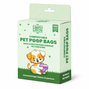 Simply Green Compostable Pet Poop Bags 150 Count (3 x 12 Rolls) – Eco-Friendly Dog Waste Bags, Leak-Proof, Unscented, Biodegradable Pet Waste Bags