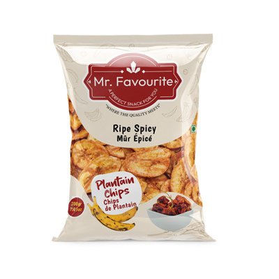 Mr. Favourite Plantain Chips Ripe Spicy (New) - 15 x 200g