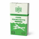 Simply Green Compostable Forks 30 Count – Eco-Friendly Disposable Forks, Heavy Duty Biodegradable Cutlery, Plastic-Free Tableware for Parties & Takeaway