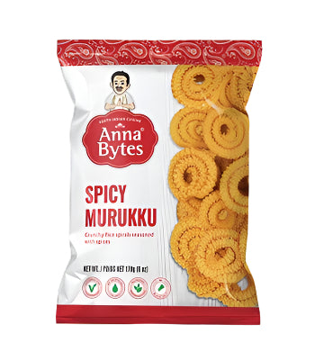 Anna Bytes Spicy Murukku - 24 x 170gm