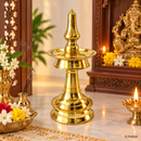 Ganesha brass lamp - view 2 of 4