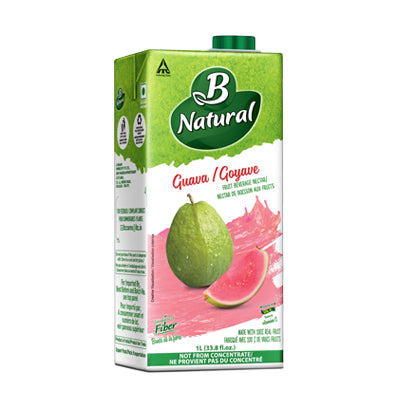 B Natural Guava  - 12 X 1 ltr