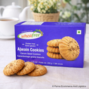 Wheafree Ajwain Cookies (200g) – Gluten Free Carom Seed Biscuits, Healthy Digestive Snack, Crunchy Indian Tea-Time Cookies, Vegetarian