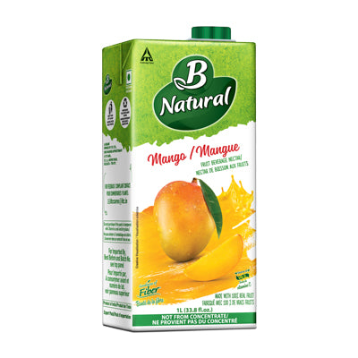 B Natural Mango  - 12 X 1 ltr