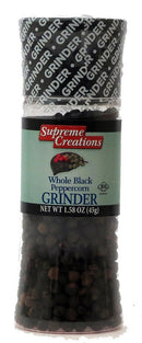 Black Peppercorns With Grinder 1.58 Oz