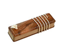 Hanuman Chalisa Premium Hindi Palm Leaf Style Book with Gift Box