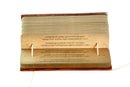 Srimad Bhagavad Gita English IAST Palm Leaf Style Manuscript Book