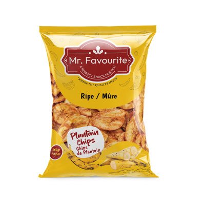 Mr. Favourite Plantain Chips Ripe (New) - 15 x 200g