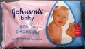 JOHNSON'S BABY WIPES 56CT