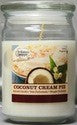BAKERY SHOP 15 OUNCE SCENTED CANDLES COCONUT CREAM PIE
