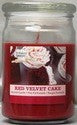 BAKERY SHOP 15 OUNCE SCENTED CANDLES RED VELVET CAKE