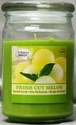 BAKERY SHOP 15 OUNCE SCENTED CANDLES FRESH CUT MELON..