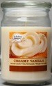 BAKERY SHOP 15 OUNCE SCENTED CANDLES CREAMY VANILLA ..