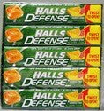 HALLS DROPS 9 PACK- DEFENSE ASSORTED CITRUS (312546050839)