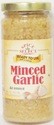 SELECT SPICE MINCED GARLIC 237ML
