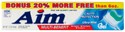 AIM TOOTHPASTE CP MINT GEL 156GM (00093)..