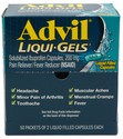ADVIL LIQUID GEL 200mg 2PK X 50CT