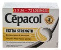 CEPACOL EXTRA STRENGTH HONEY LEMON 36CT