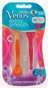 GILLETTE VENUS EXTRA SMOOTH DISPOSABLE RAZORS 2PK 5BLADES
