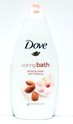 DOVE MOISTURIZING BATH ALMOND WITH HIBISCUS 500ML