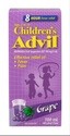 CHILDRENS ADVIL SUSP GRAPE 100ML