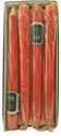 CITI-LITES 10 INCH FORMAL CANDLE RED