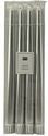 CITI-LITES 12 INCH TAPER CANDLE 4 PACK METALLIC SILVER