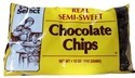 BAKING INGREDIENTS - REAL CHOCOLATE CHIPS 340 G.