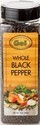 GEL SPICE CLUB SIZE SPICES - WHOLE BLACK PEPPER 368 G.