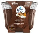GLADE 3 WICK CANDLE ELEGANT AND AMBER OUD 1Pk